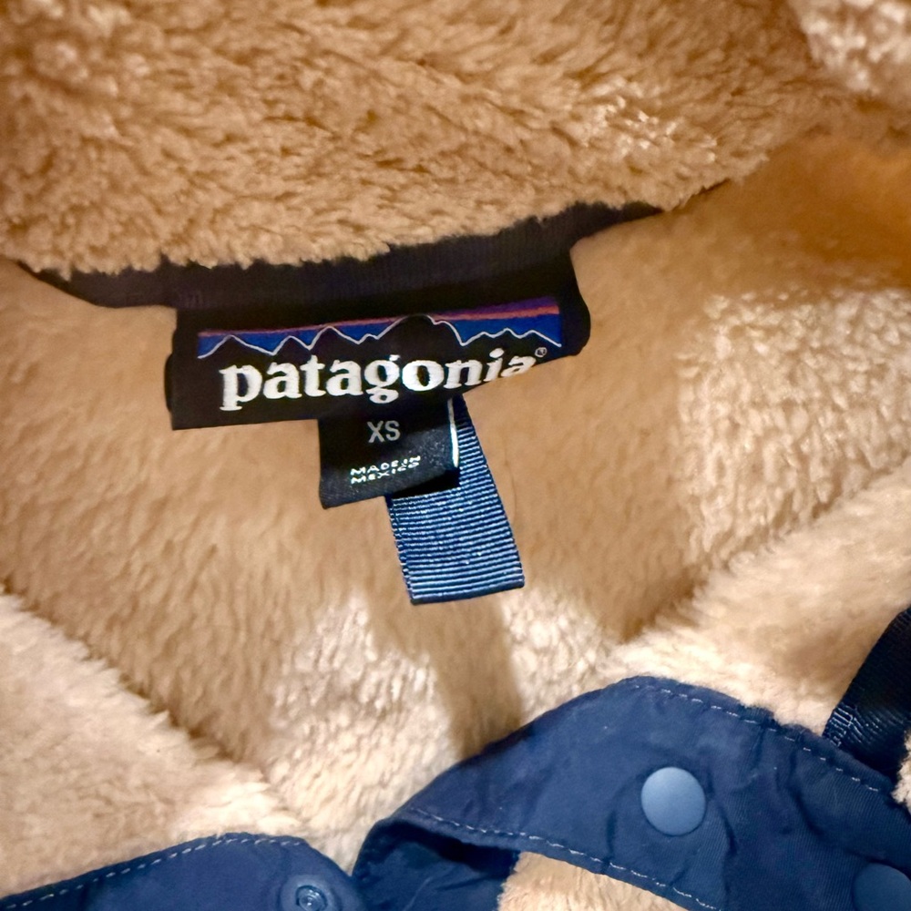 Patagonia Retool Peach Blush Snap-T Pullover Fleece. XS. Like New. - Picture 5 of 5